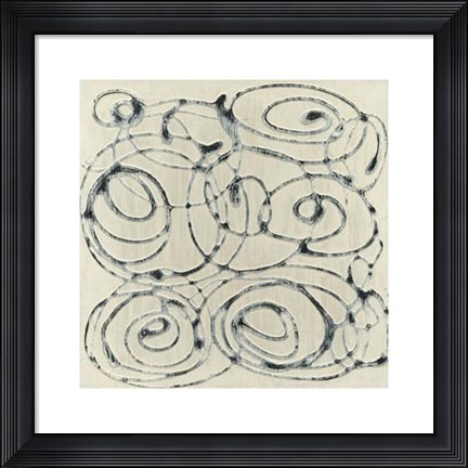 Framed Modern Relief II Print