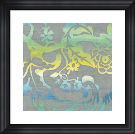 Framed Ombre Garden II Print