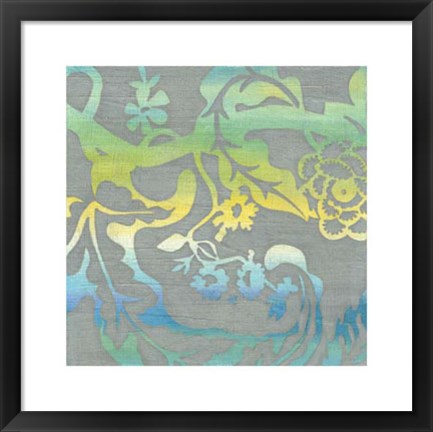 Framed Ombre Garden II Print