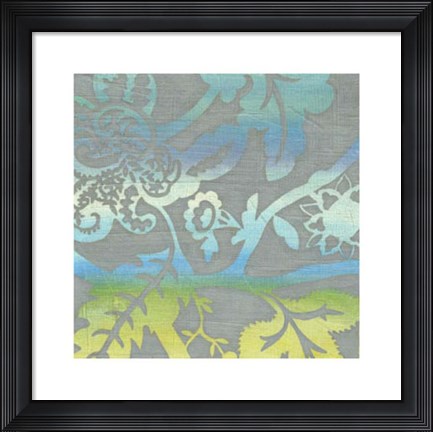Framed Ombre Garden IV Print