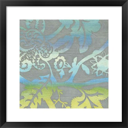 Framed Ombre Garden IV Print