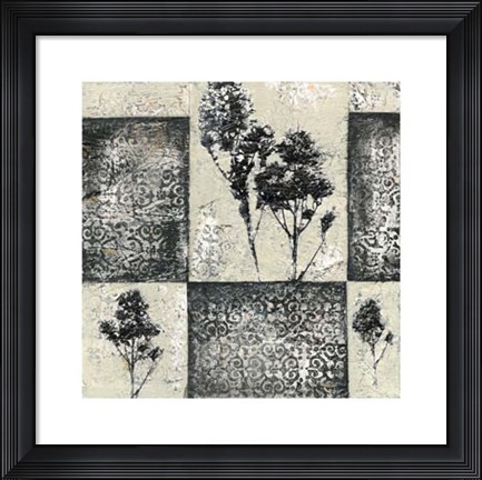 Framed Toile Redone I Print