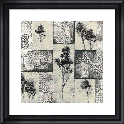 Framed Toile Redone III Print