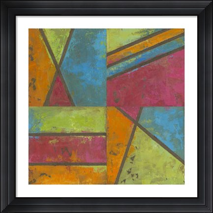 Framed Paradise Abstract II Print