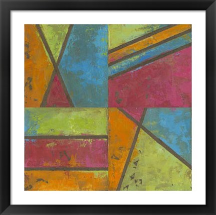 Framed Paradise Abstract II Print