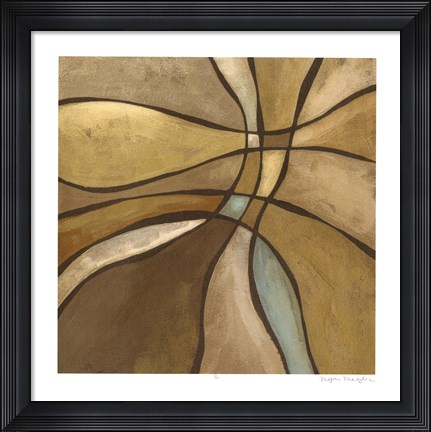 Framed Desert Oasis I Print