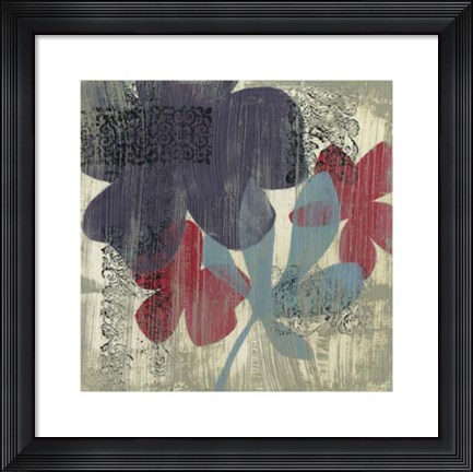 Framed Whimsical Tapestry I Print