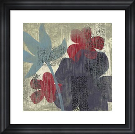 Framed Whimsical Tapestry II Print