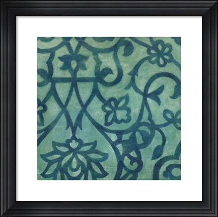 Framed Persian Motif I Print