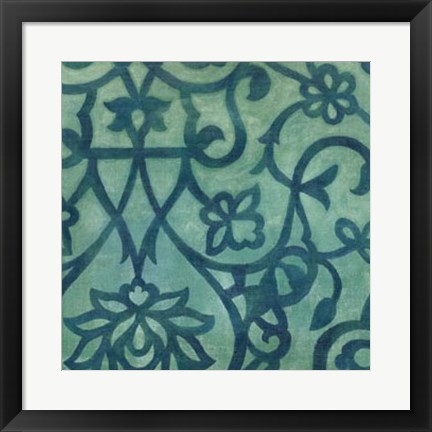 Framed Persian Motif I Print