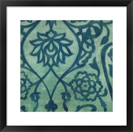 Framed Persian Motif II Print