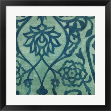 Framed Persian Motif II Print