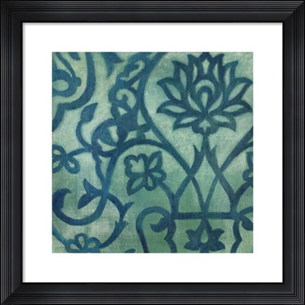 Framed Persian Motif III Print