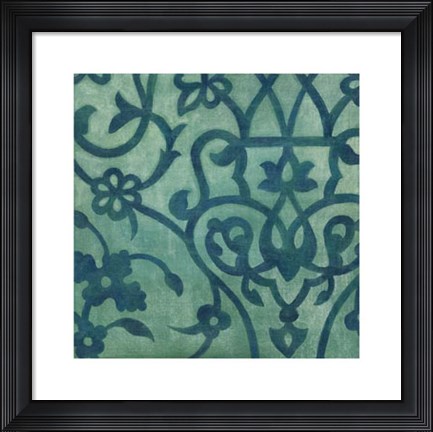 Framed Persian Motif IV Print
