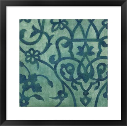 Framed Persian Motif IV Print