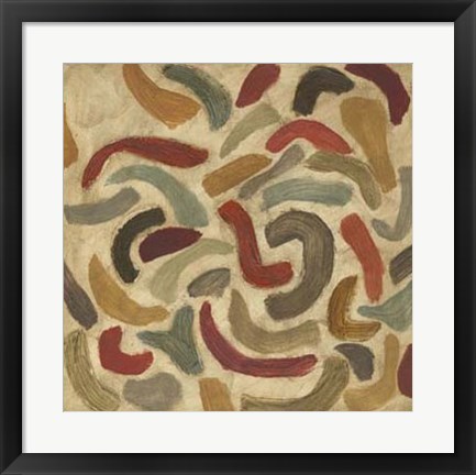 Framed Exuberance I Print