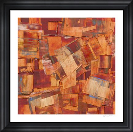 Framed Square Dance II Print