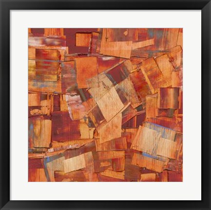 Framed Square Dance II Print