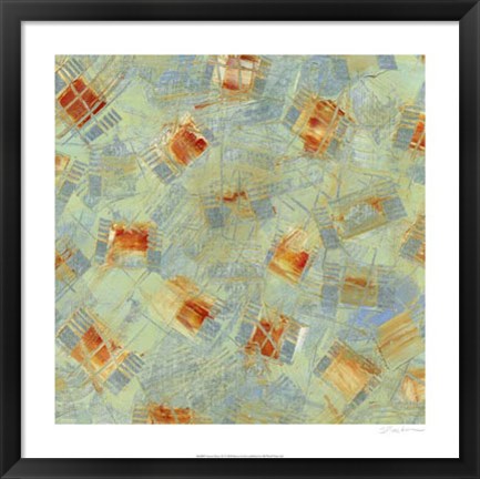 Framed Square Dance III Print