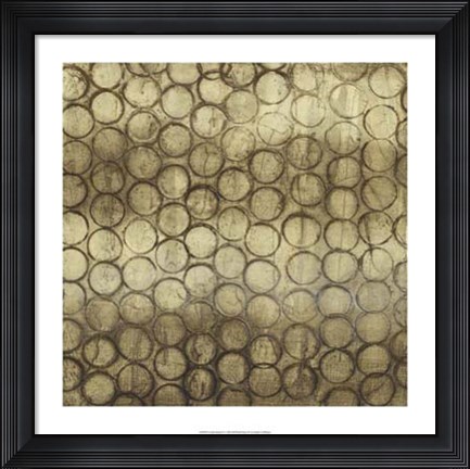 Framed Circular Imprint II Print