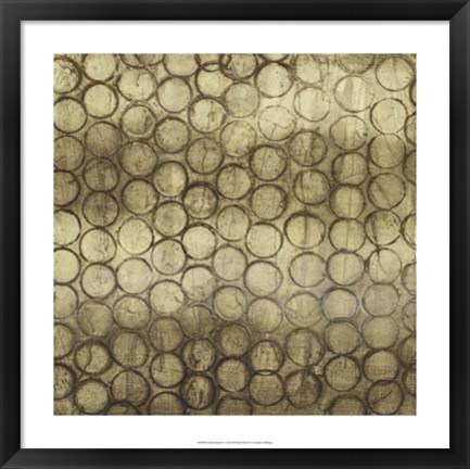 Framed Circular Imprint II Print