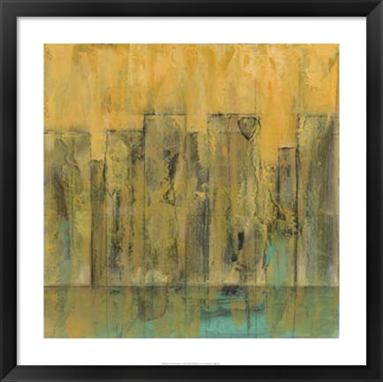 Framed City by the Sea I Print