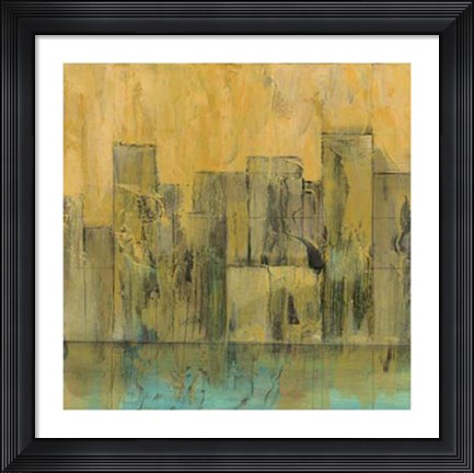 Framed City by the Sea II Print