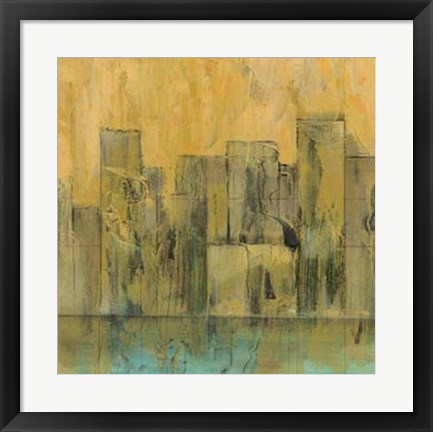 Framed City by the Sea II Print