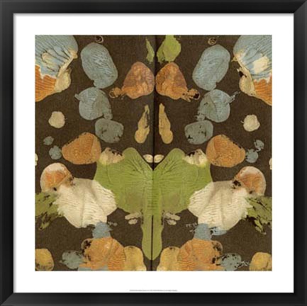 Framed Rorschach Abstract II Print