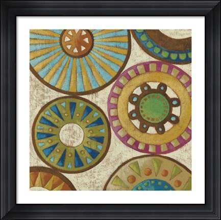 Framed Kaleidoscopic I Print