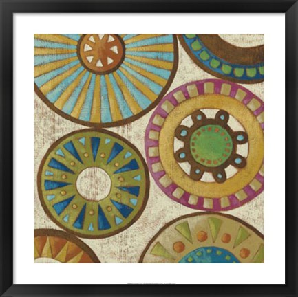 Framed Kaleidoscopic I Print