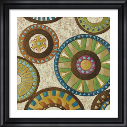 Framed Kaleidoscopic II Print