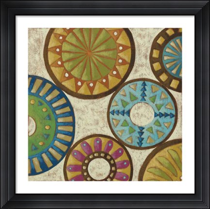 Framed Kaleidoscopic III Print