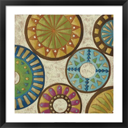 Framed Kaleidoscopic III Print