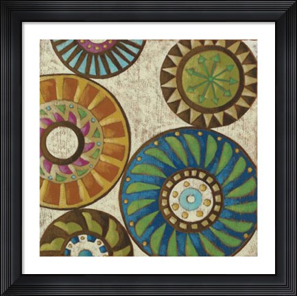 Framed Kaleidoscopic IV Print