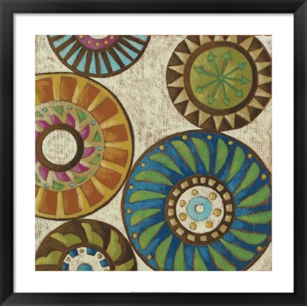 Framed Kaleidoscopic IV Print