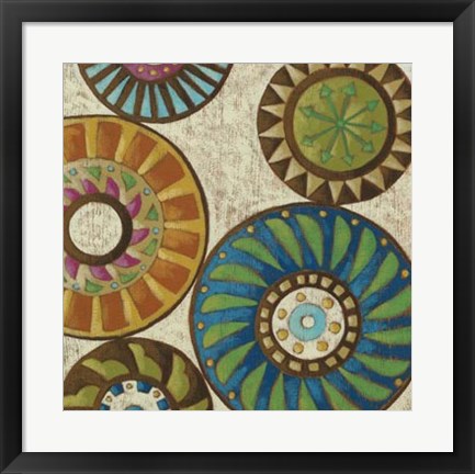 Framed Kaleidoscopic IV Print