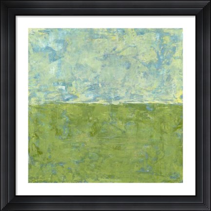 Framed Meadowlands II Print