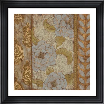 Framed Gilded Sari I Print