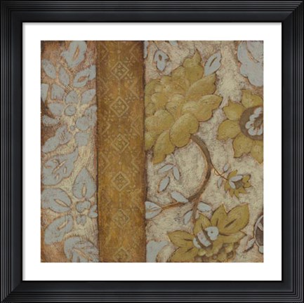 Framed Gilded Sari II Print