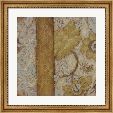 Framed Gilded Sari II Print