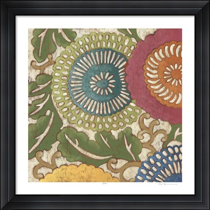 Framed Sakura Blossoms I Print