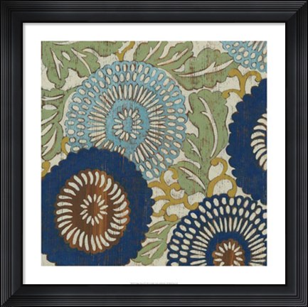 Framed Indigo Sakura II Print