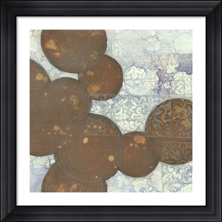 Framed Fractal Abstraction I Print