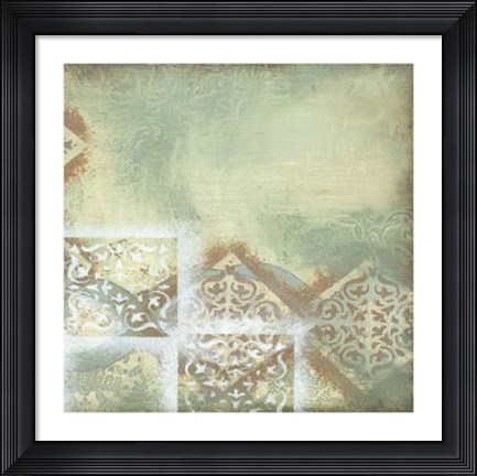 Framed Weathered I Print