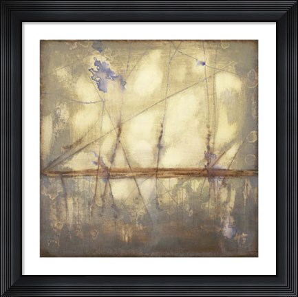 Framed Topography II Print