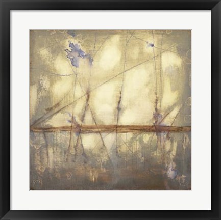 Framed Topography II Print