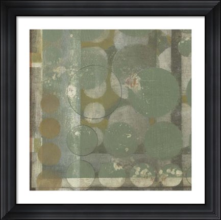 Framed Layered Orbits II Print