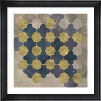 Framed Venetian Tile II Print