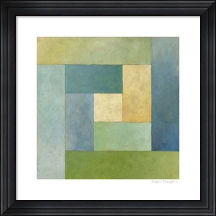 Framed Quilted Abstract II Print